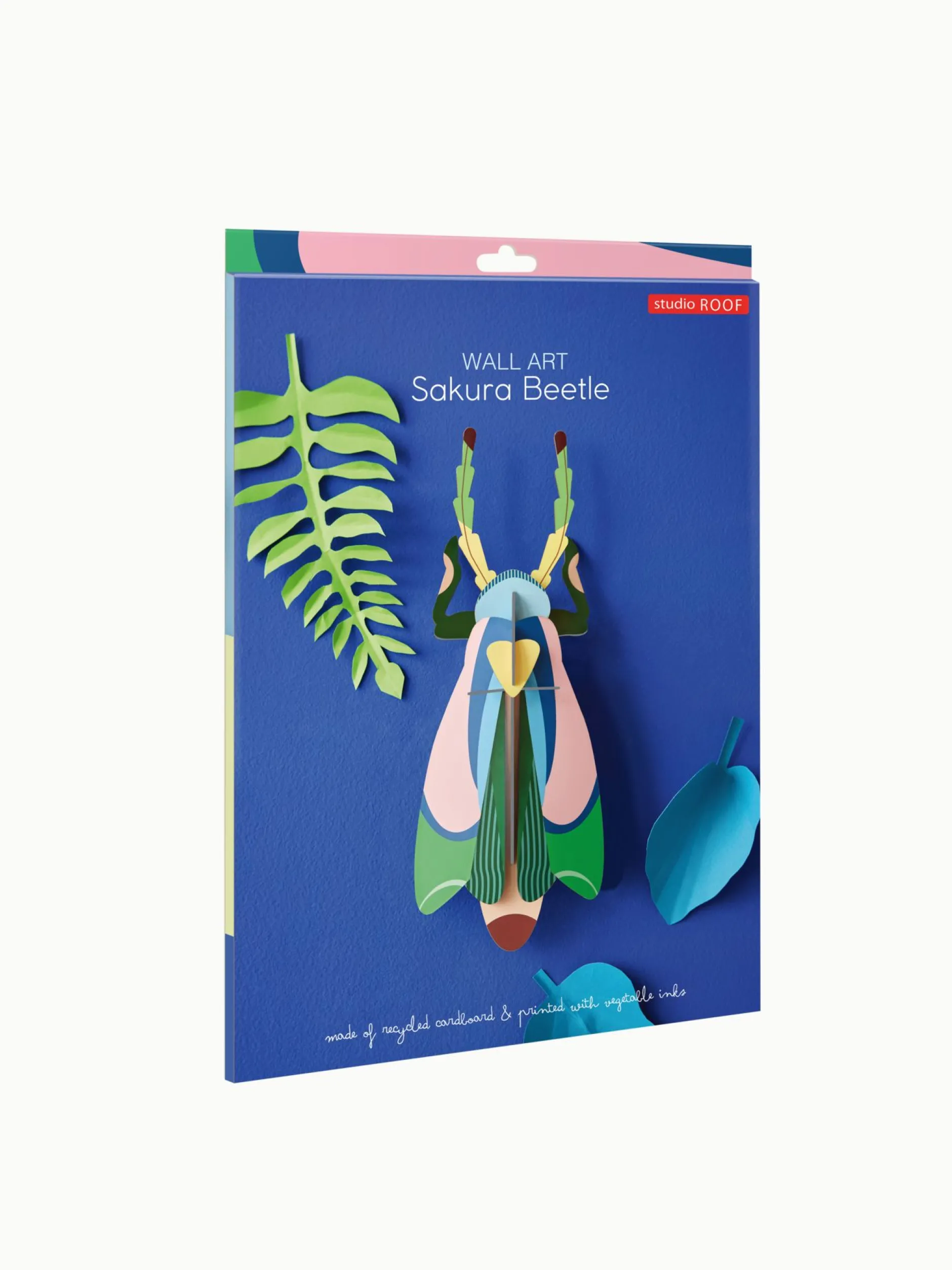 Wanddeko Papier 'Smaragdkäfer'