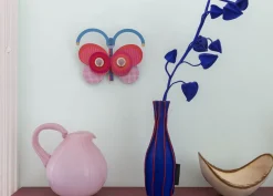 Wanddeko Papier 'Stripy Butterfly'