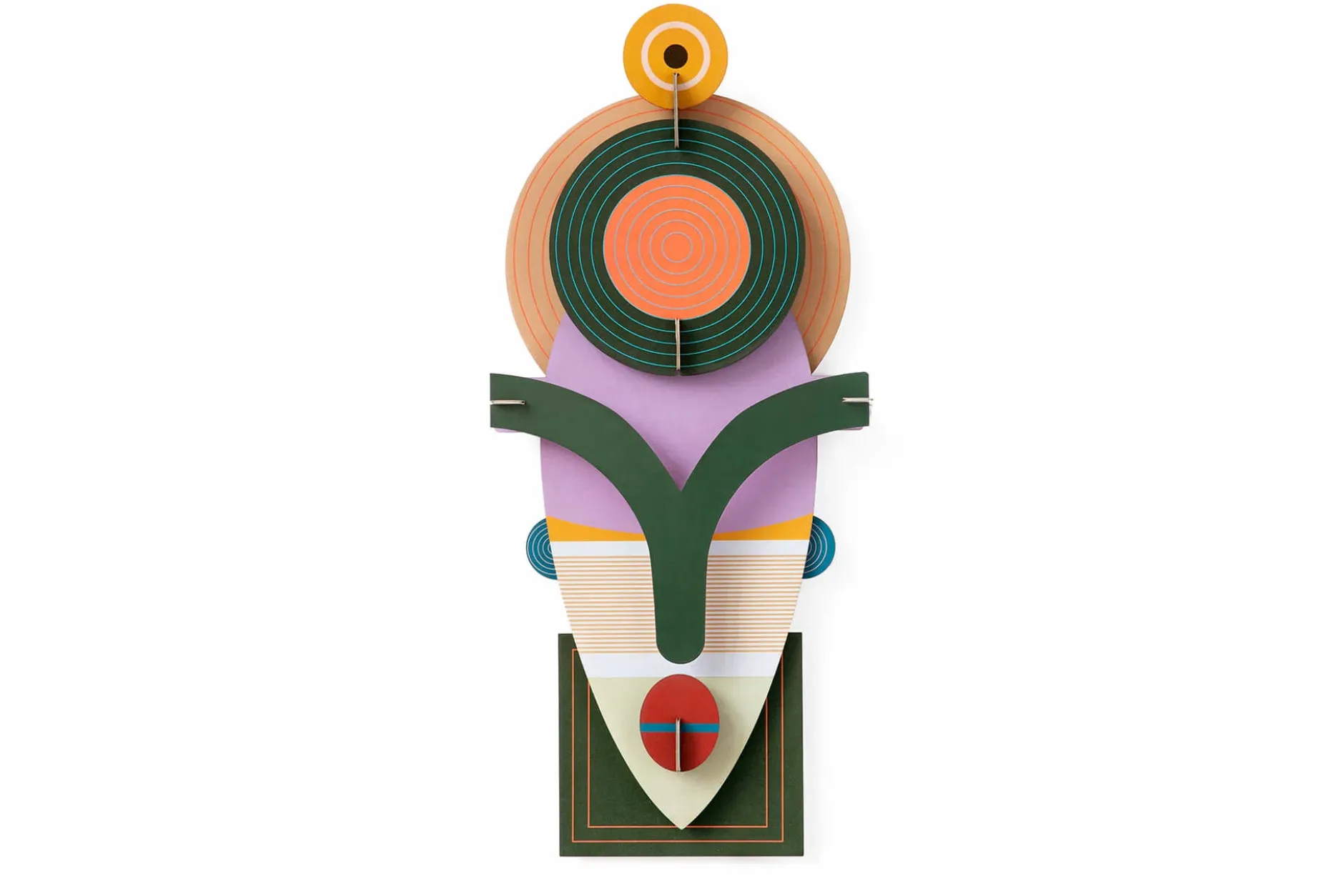 Wanddeko Papier 'Sydney-Maske'