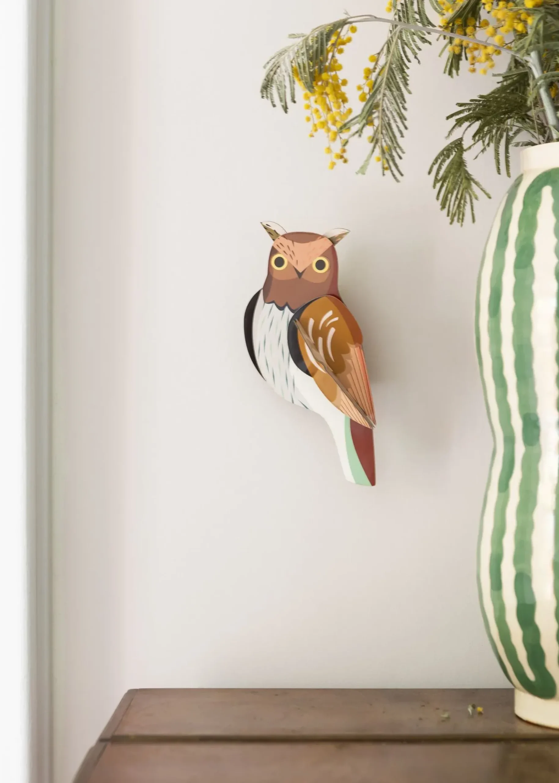 Wanddeko Papier 'Tawny Owl'