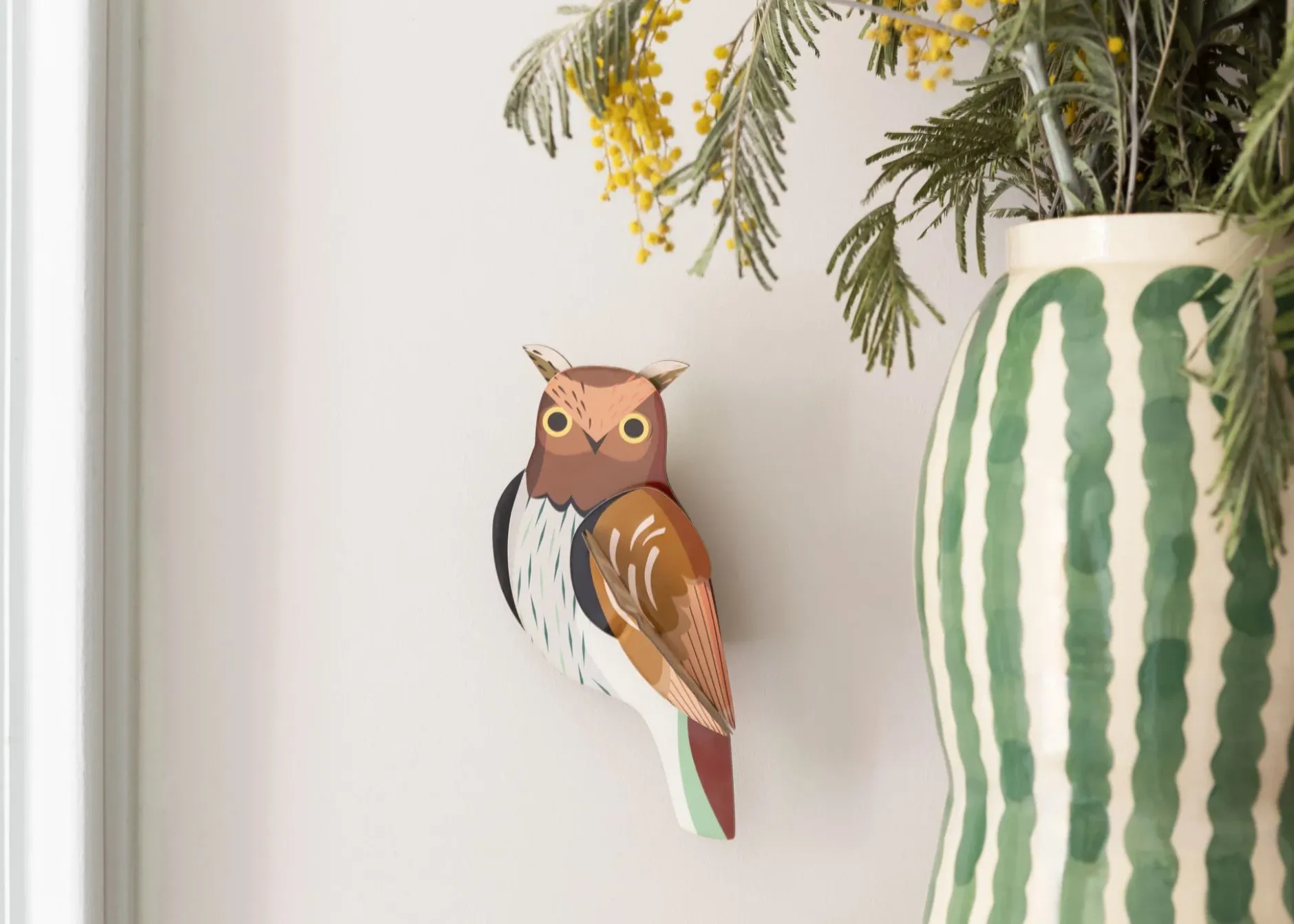 Wanddeko Papier 'Tawny Owl'