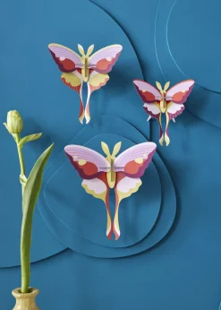 Wanddeko Papier 'Ätherisches Harmonie-Trio'