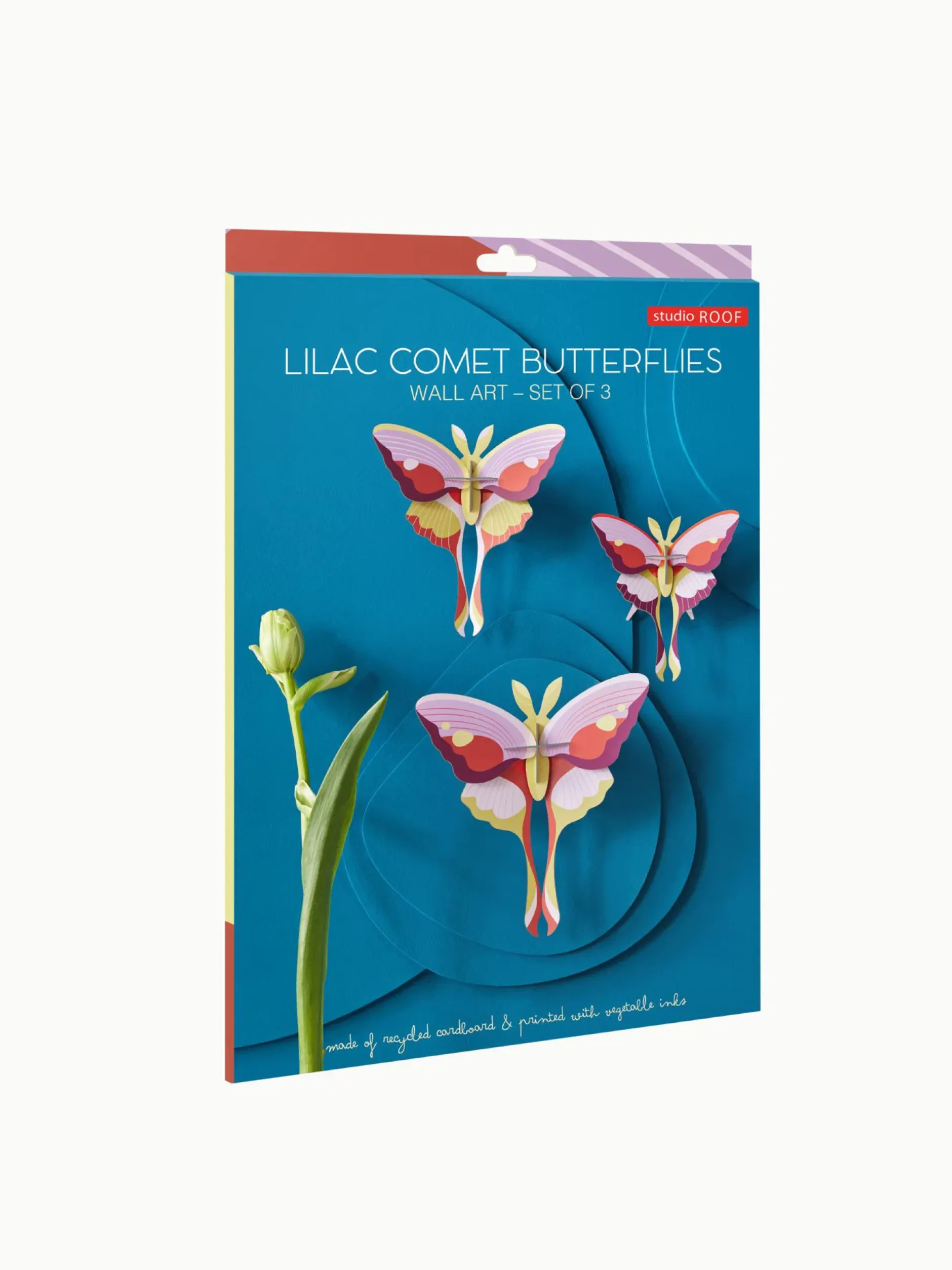 Wanddeko Papier 'Ätherisches Harmonie-Trio'