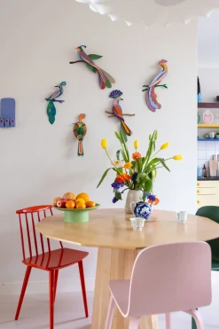 Wanddeko Papier 'Tropenvogel Maya'