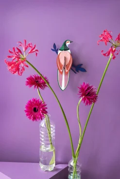 Wanddeko Papier 'Tropenvogel-Paradies'