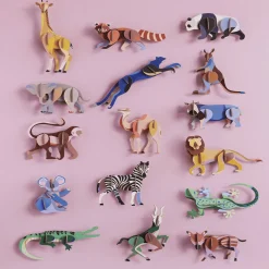 Wanddeko Papier 'Tropischer Gecko'