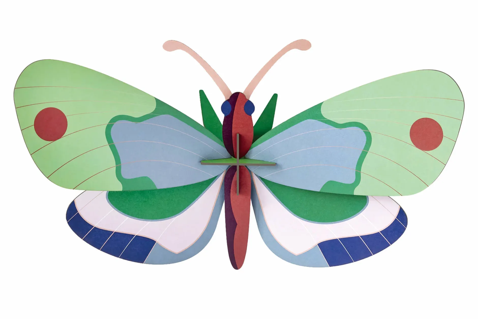 Wanddeko Papier 'Waldschmetterling'