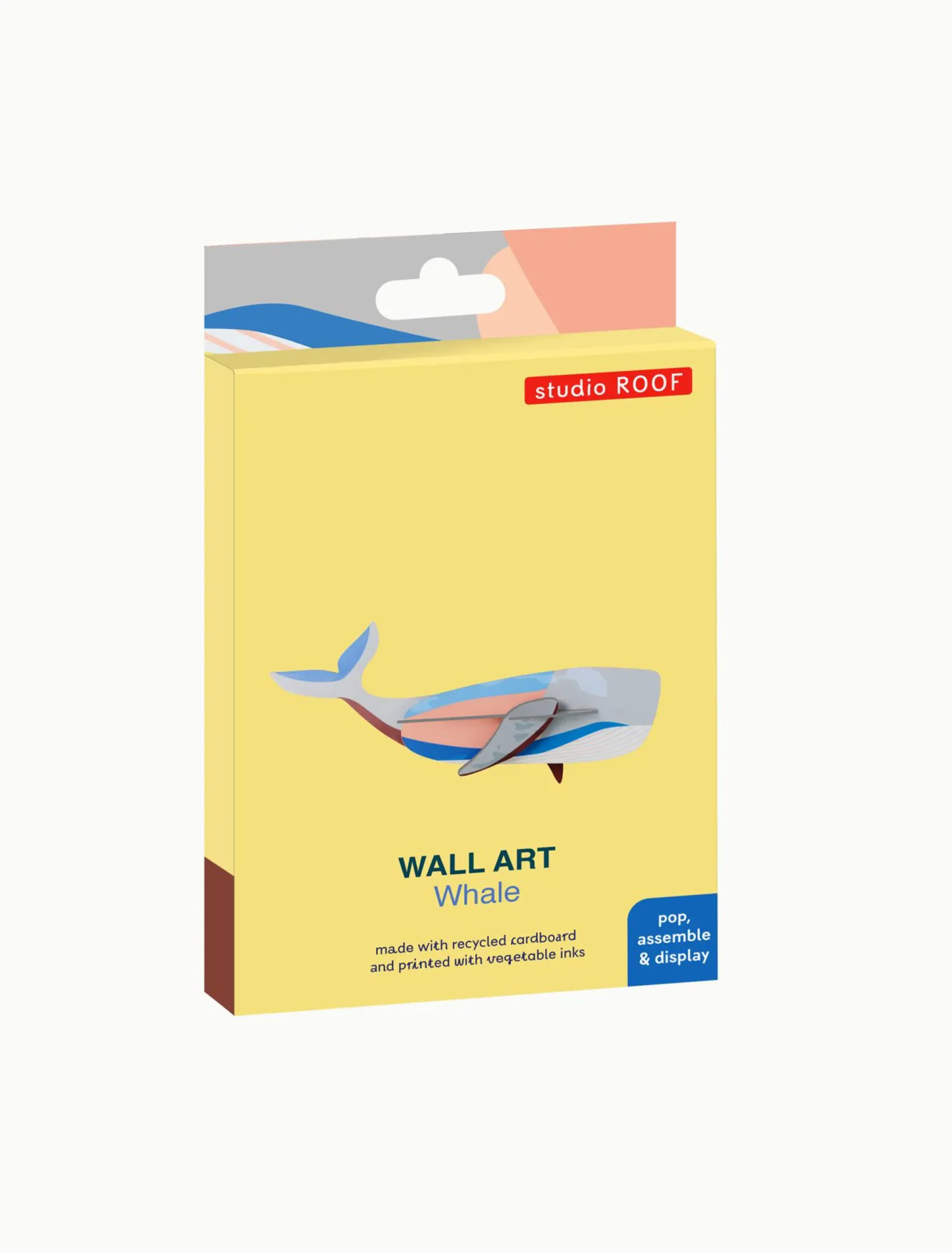 Wanddeko Papier 'Whale'