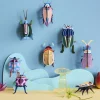 Wanddeko Papier 'Zitronenkäfer'