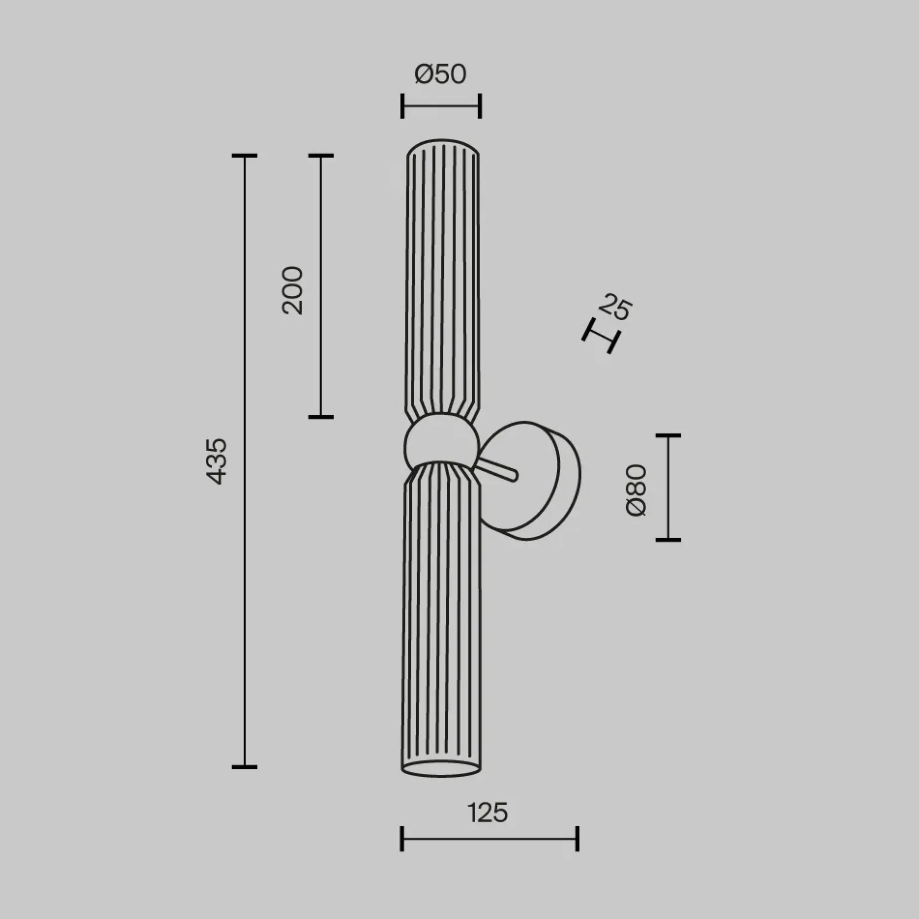 Wandleuchte 'Antic 6'