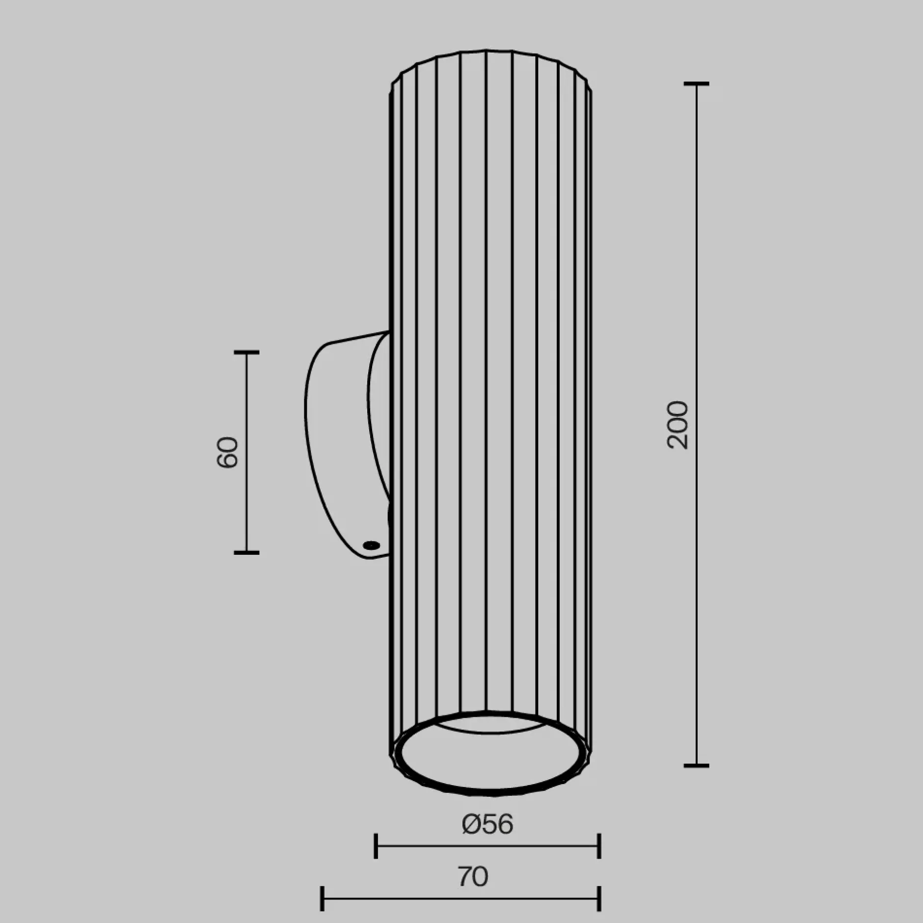 Wandleuchte 'Calipso 2'