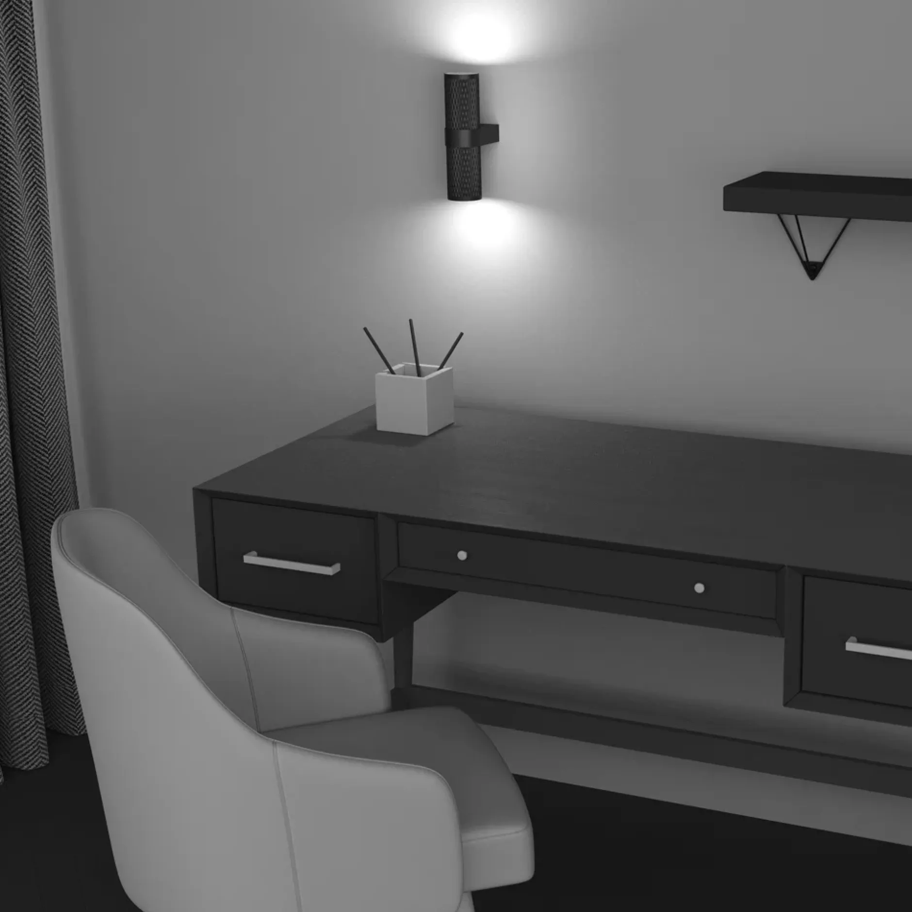 Wandleuchte 'Focus Design'