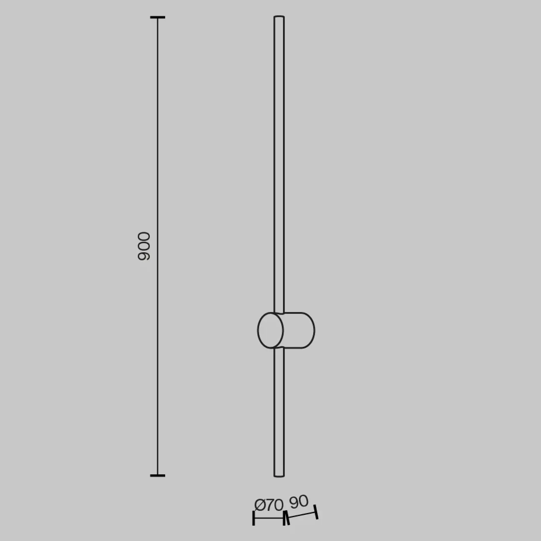 Wandleuchte 'Light Stick 2'
