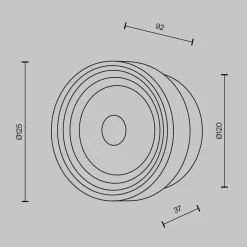 Wandleuchte 'Olo 4'