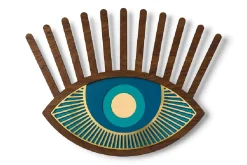 Wandmaske 'Eye #7'