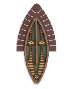 Wandmaske 'Modern African Mask #41'