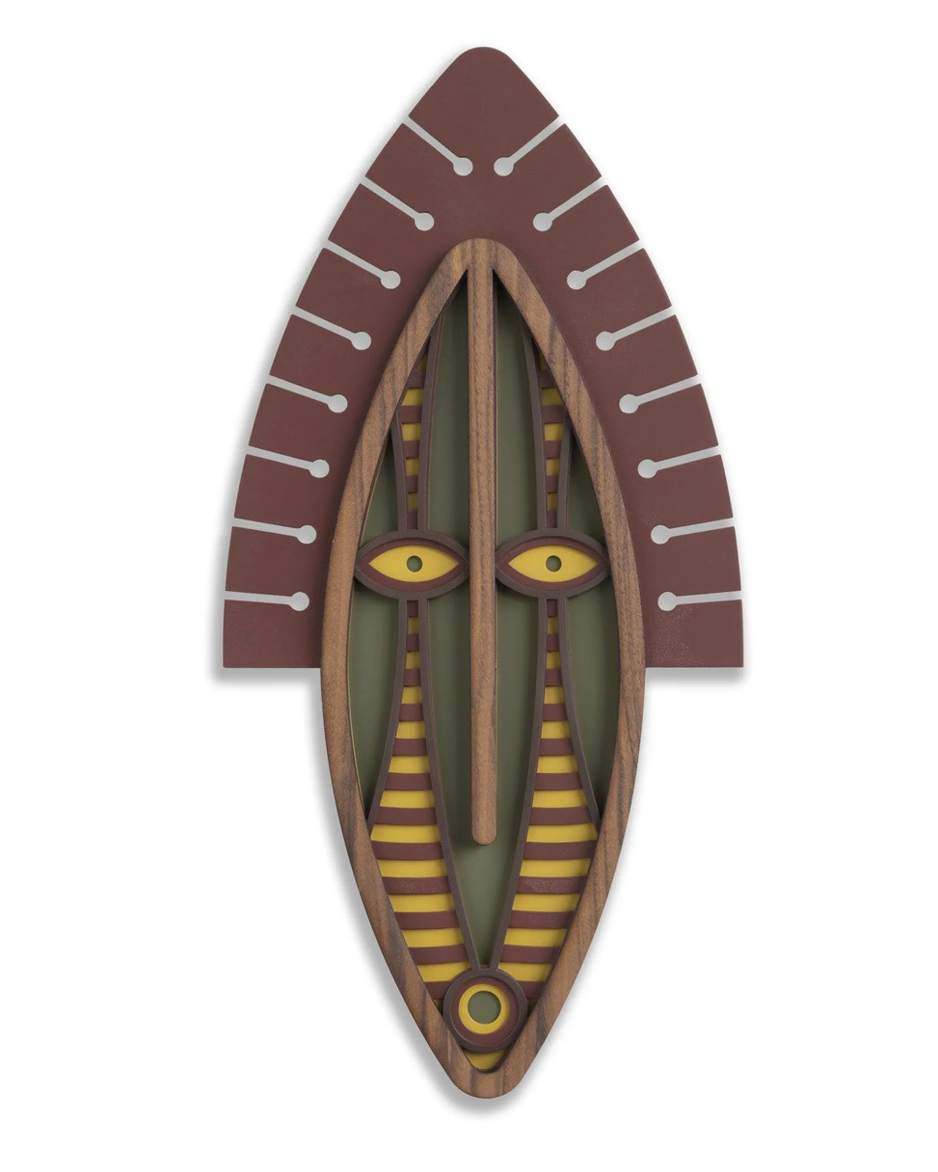Wandmaske 'Modern African Mask #41'