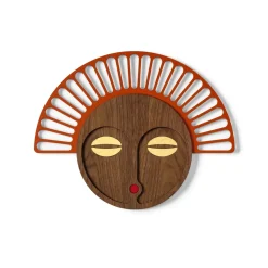 Wandmaske 'Modern African Mask #23'