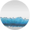 Wandspiegel 'Graceful Waves' 60x60x2cm