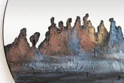 Wandspiegel 'Majestätische Gipfel' 60x60x2cm