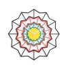 Wanduhr 'Chevron Africa'
