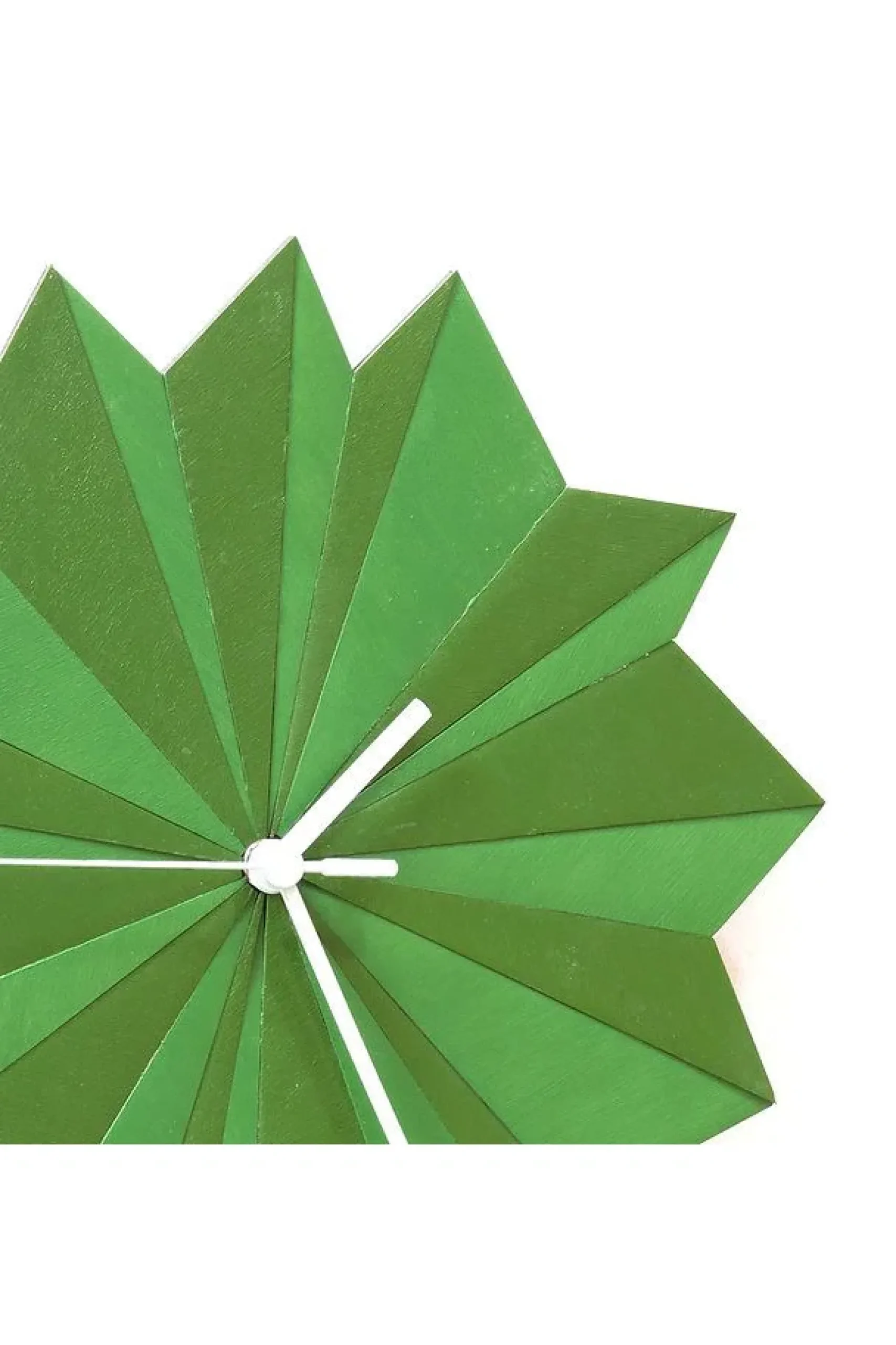 Wanduhr 'Origami'