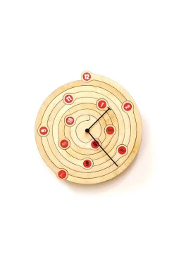 Wanduhr 'Spiral'
