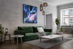 XXL Gemälde 'Andromeda' | Handgemaltes Unikat