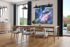 XXL Gemälde 'Andromeda' | Handgemaltes Unikat