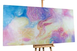 XXL Gemälde 'Electric Love' | Handgemaltes Unikat
