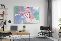 XXL Gemälde 'Farbenspiel in Pastell' | Handgemaltes Unikat