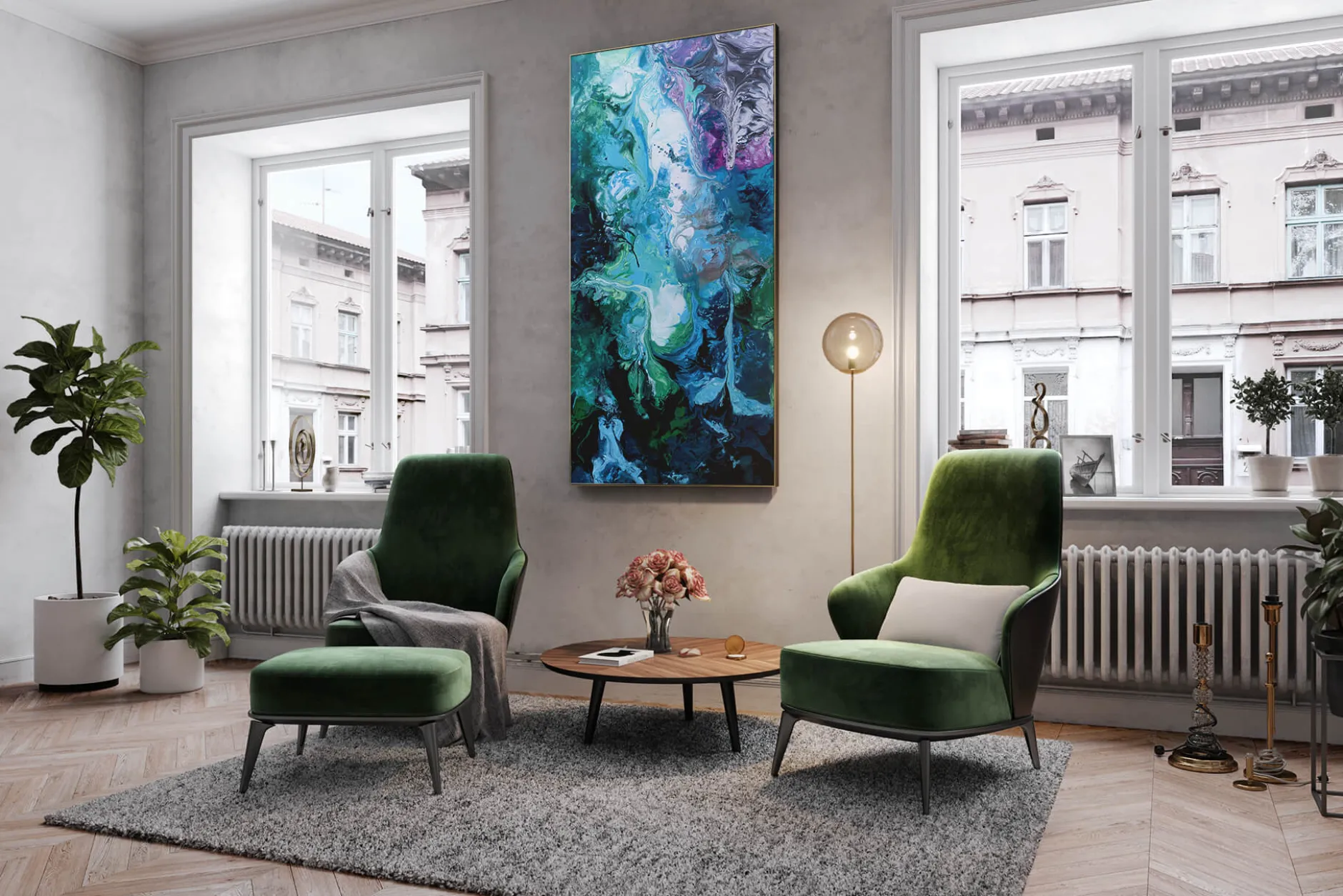 XXL Gemälde 'I Dream of You' | Handgemaltes Unikat
