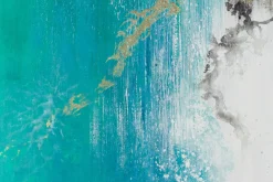 XXL Gemälde 'Jump into the Sea' | Handgemaltes Unikat
