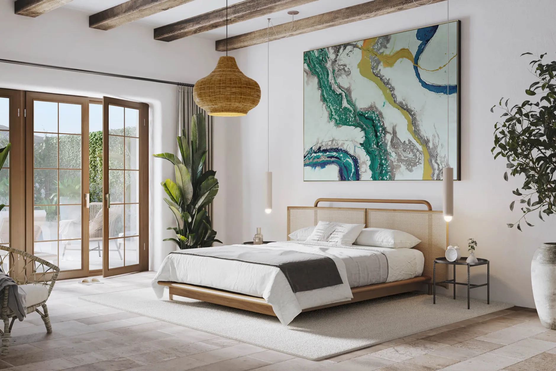 XXL Gemälde 'Liquid Marble' | Handgemaltes Unikat