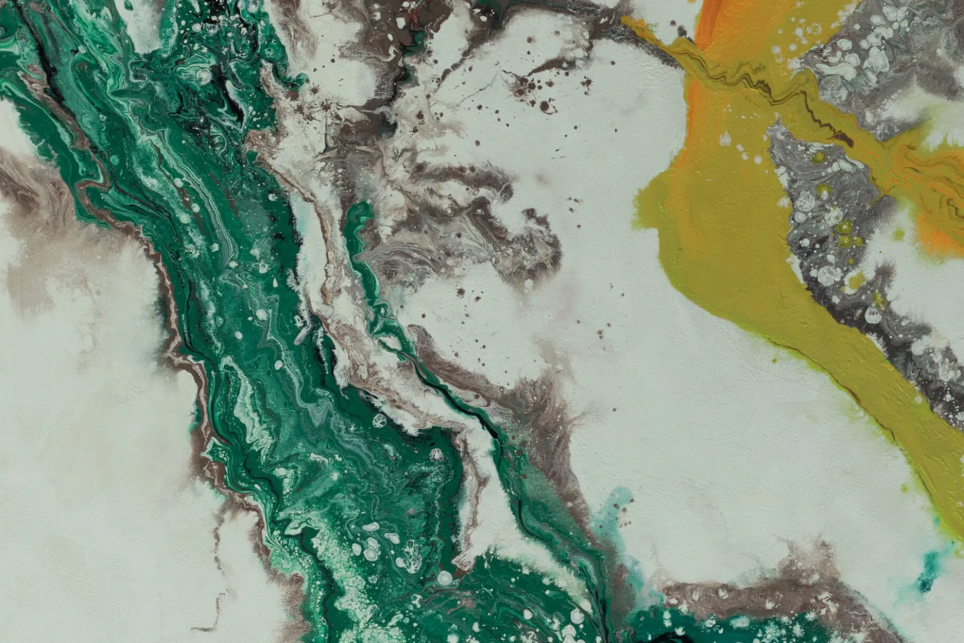 XXL Gemälde 'Liquid Marble' | Handgemaltes Unikat