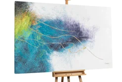 XXL Gemälde 'Lucky Creation' | Handgemaltes Unikat