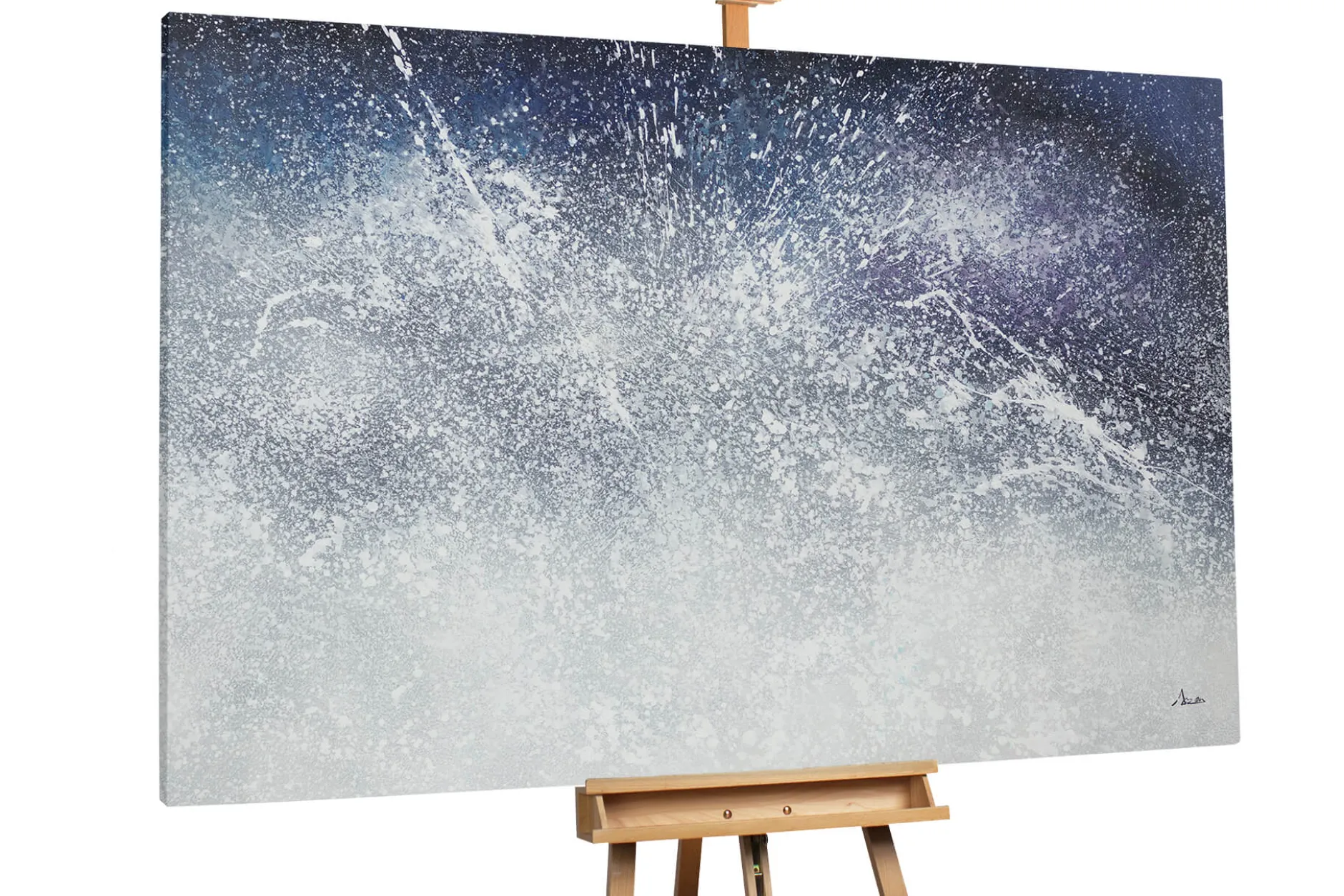 XXL Gemälde 'Ocean Spray' | Handgemaltes Unikat