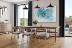 XXL Gemälde 'Splash of Inspiration' | Handgemaltes Unikat