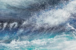 XXL Gemälde 'The Ocean Waves at Me' | Handgemaltes Unikat