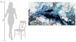 XXL Gemälde 'Titanium' | Handgemaltes Unikat