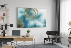 XXL Gemälde 'Turning Tides' | Handgemaltes Unikat