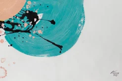 XXL Öl Gemälde 'Abstract Duck' | Handgemaltes Unikat