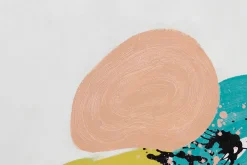XXL Öl Gemälde 'Abstract Duck' | Handgemaltes Unikat