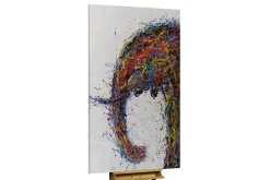 XXL Öl Gemälde 'Abstract Elephant' | Handgemaltes Unikat