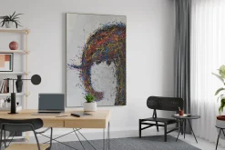 XXL Öl Gemälde 'Abstract Elephant' | Handgemaltes Unikat