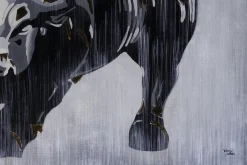 XXL Öl Gemälde 'A Bull's Energy' | Handgemaltes Unikat