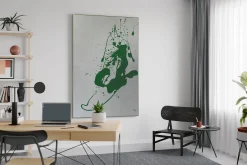 XXL Öl Gemälde 'Abundance of Greenery' | Handgemaltes Unikat