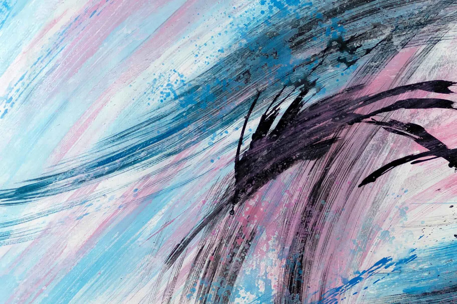 XXL Öl Gemälde 'Afterlife Foresight' | Handgemaltes Unikat