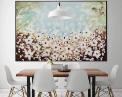 XXL Öl Gemälde 'Almond Blossoms' | Handgemaltes Unikat