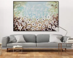 XXL Öl Gemälde 'Almond Blossoms' | Handgemaltes Unikat
